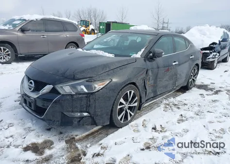 2017 Nissan Maxima 3.5 Sl из США, поврежденный, VIN 1N4AA6AP3HC438088